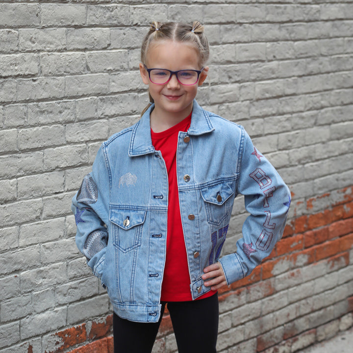 Buffalo Sparkle Denim Jacket - YOUTH