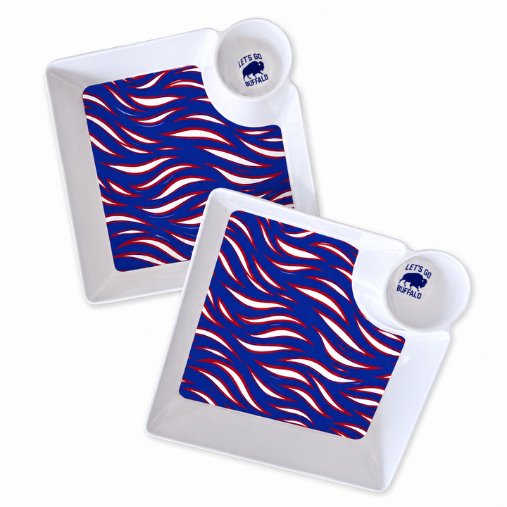 Mafia Stripes Melamine Party Plates