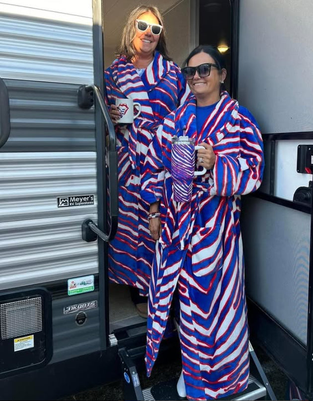 Mafia Stripes - Silk Touch Robe