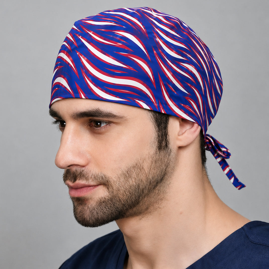 Mafia Stripes - Scrub Cap