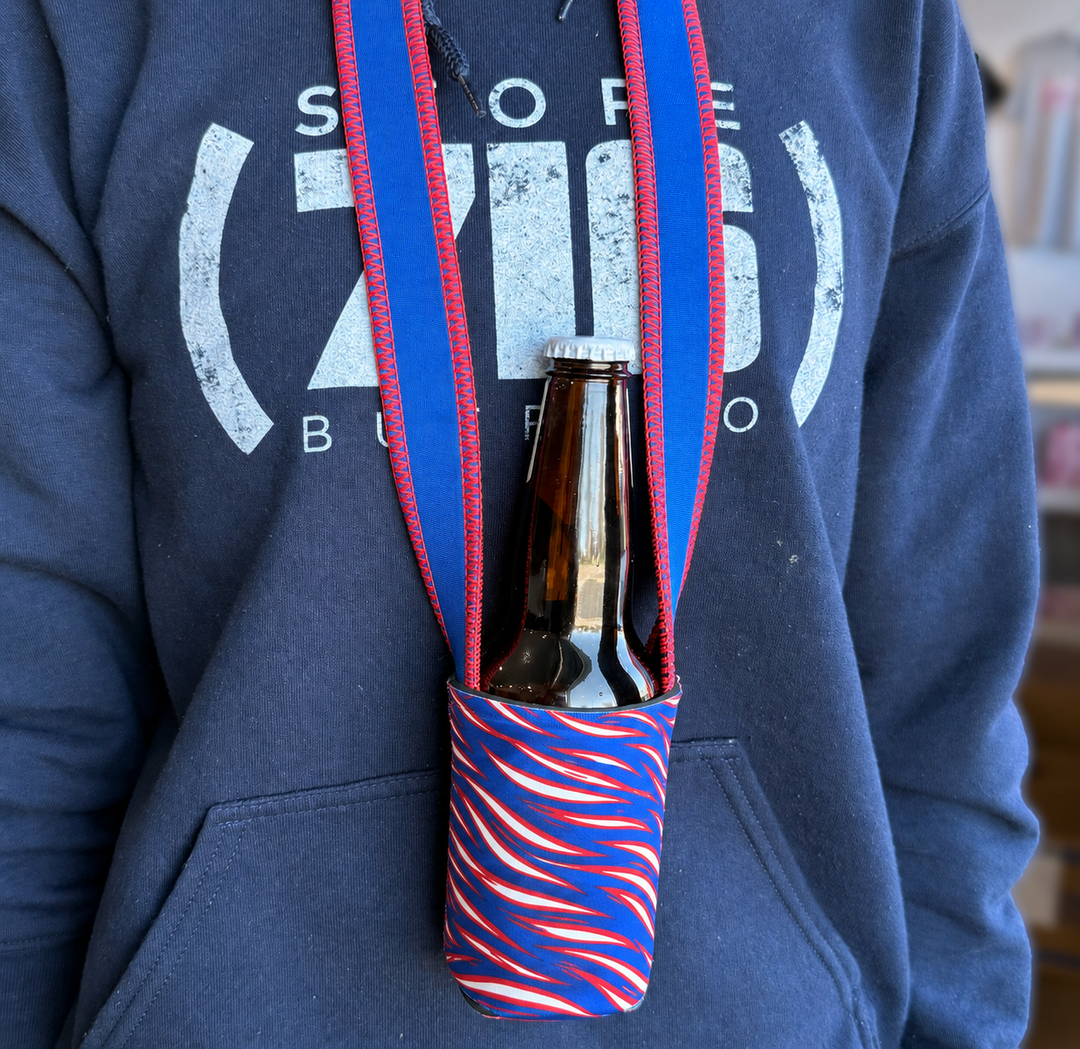 Mafia Stripes Koozie Sling
