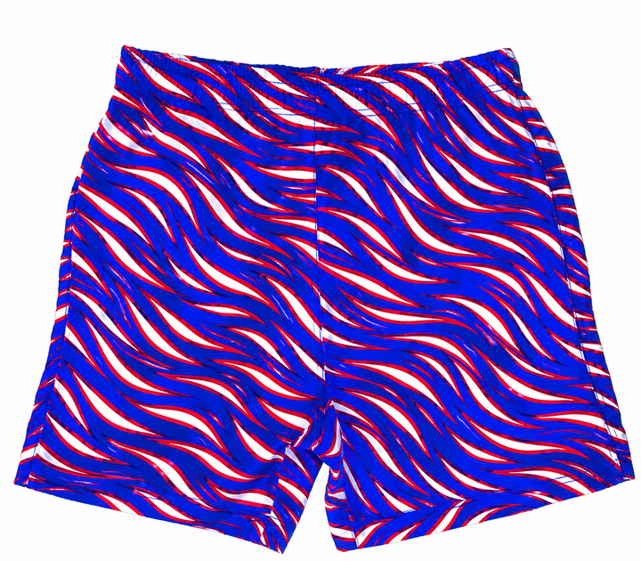 Mafia Stripes Men's Swim Trunks