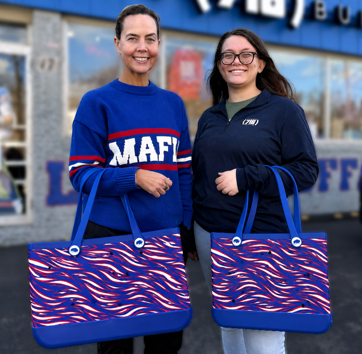 Mafia Stripes - All Purpose EVA Tote Bags