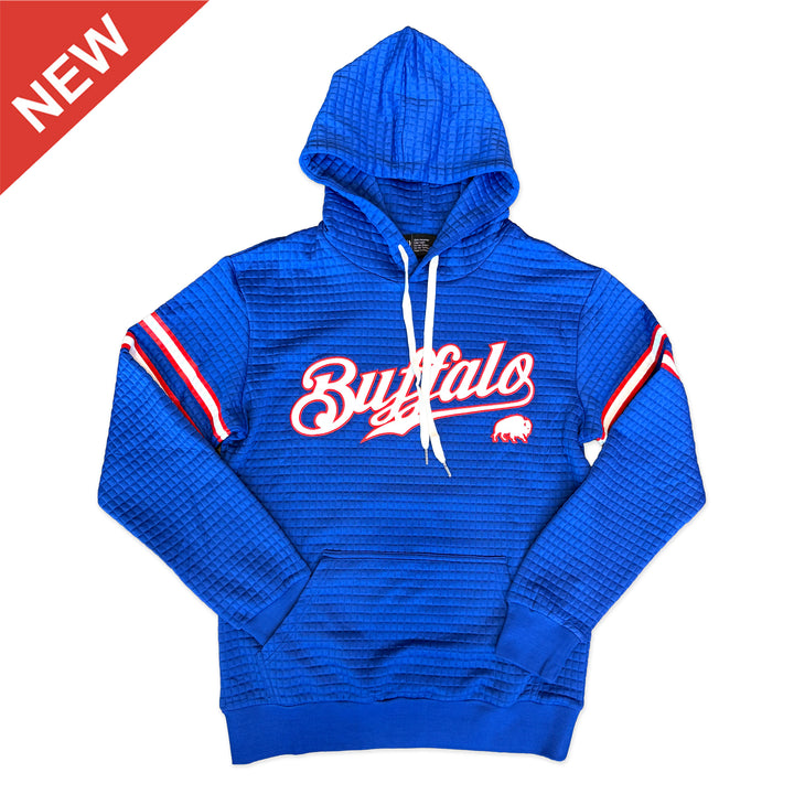 NEW - Embroidered Plush Waffle Hoodies