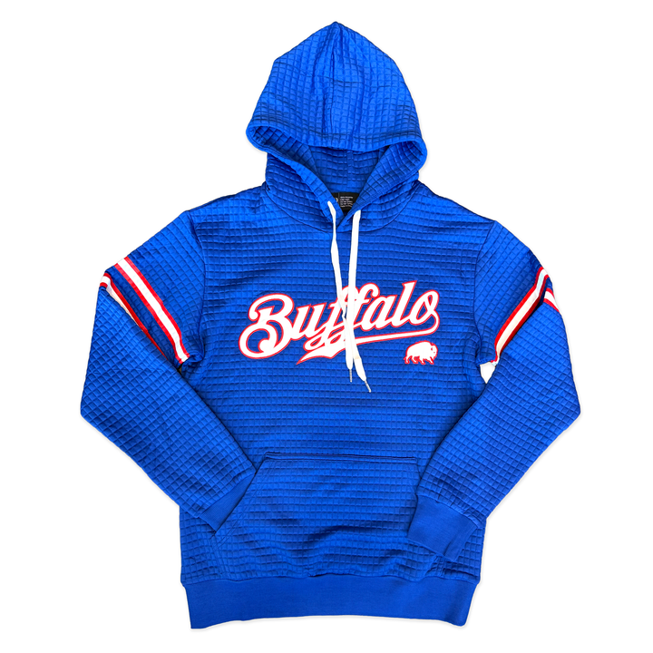 NEW - Embroidered Plush Waffle Hoodies