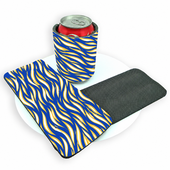 Hockey Stripes SnapWrap Koozie