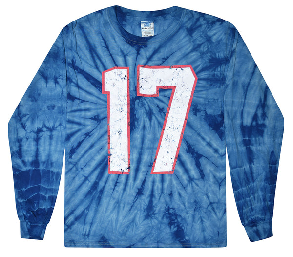 17 Tie Dye - Youth Kids Longsleeve T shirt