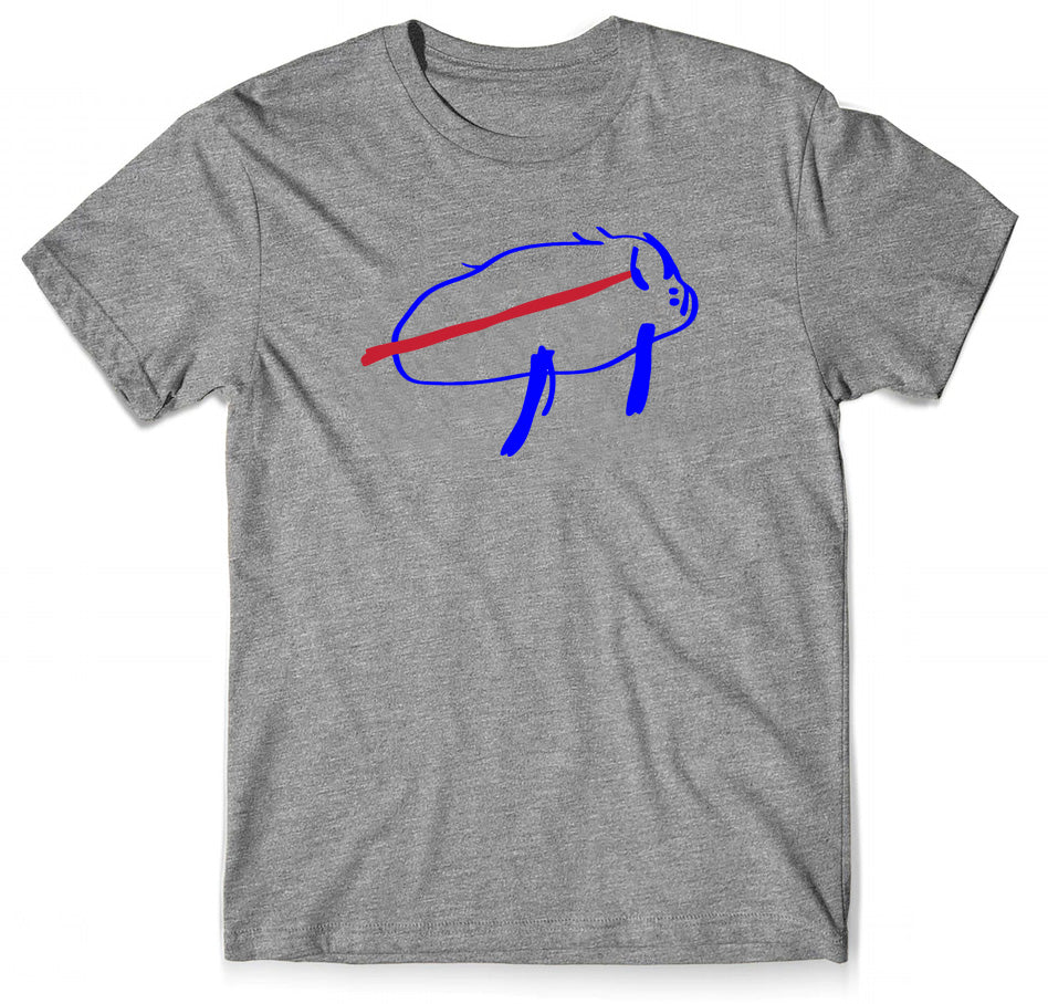 Josh Allen's Potato Drawing - Buffalo Bills Josh Allen T-shirt – Store716