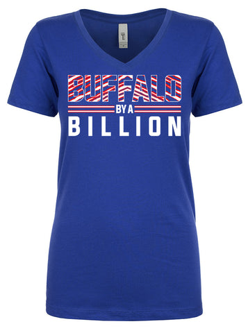 Buffalo By a Billion - Ladies Fitted VNECK