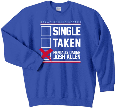 Dating Josh Allen - Crew Neck Sweatshirt