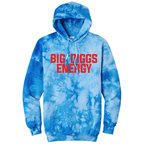 Big Diggs Energy - Tie Dye Hoodie