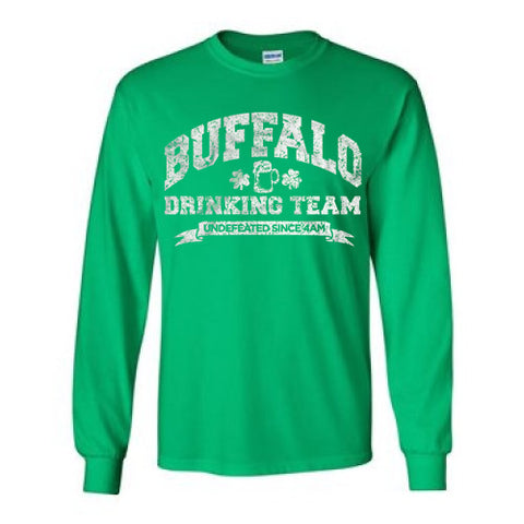 Buffalo Drinking Team - Irish - LongSleeve