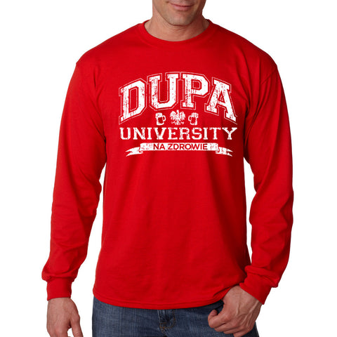 Dupa University - Polish - Men's Long Sleeve T