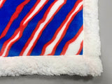 Mafia Stripes - 50" x 60" Sherpa Blanket
