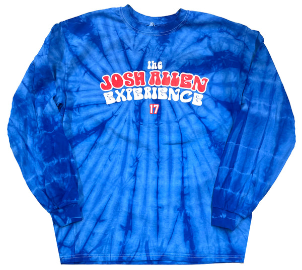 The Josh Allen Experience - Tie Dye LongSleeve T-shirt