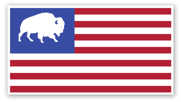 Buffalo USA removable sticker