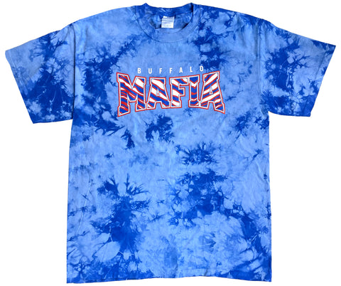 Mafia  - Crystal Royal Blue Tie Dye T-shirt