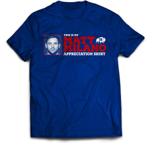Matt Milano Appreciation Shirt - Adult T