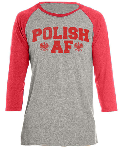 Polish AF - Ragland T-Shirt
