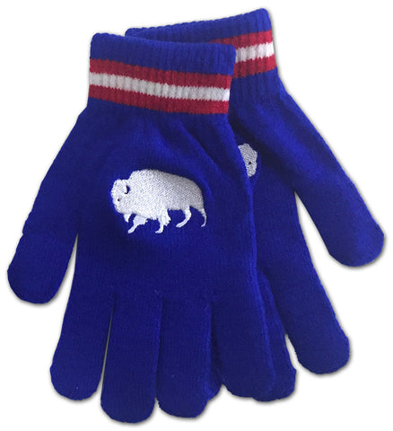 Buffalo USA Knit Gloves - Royal