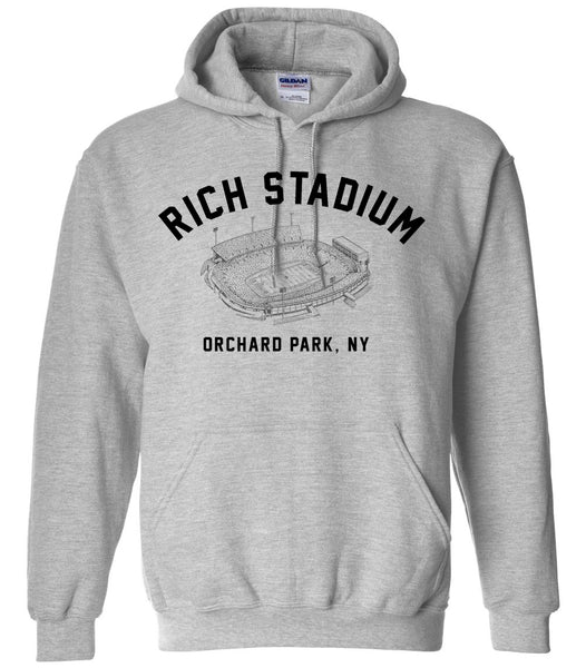 Rich Stadium - Hoodie - #716Throwbacks