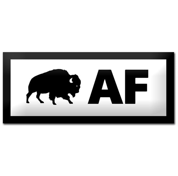 Buffalo AF removable sticker